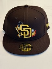 San Diego Padres Fitted Hat 59FIFTY 7 1/2 Bra...