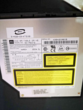 lettore dvd toshiba portatile notebook modello SD-R6372 COMPUTER PC