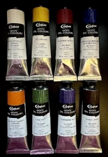 Cranfield Artists' Oil Colours - Lot of (8) 40ml Tubes - NEW - FAST Ship!!
