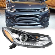 Headlight Projector For 2017-2022 Chevy Trax Headlamp w/ LED DRL Right Side