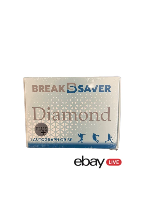 LIVE: Sports Breaksaver Diamond PLUS+-Graded or Encased Card(Opened Live)
