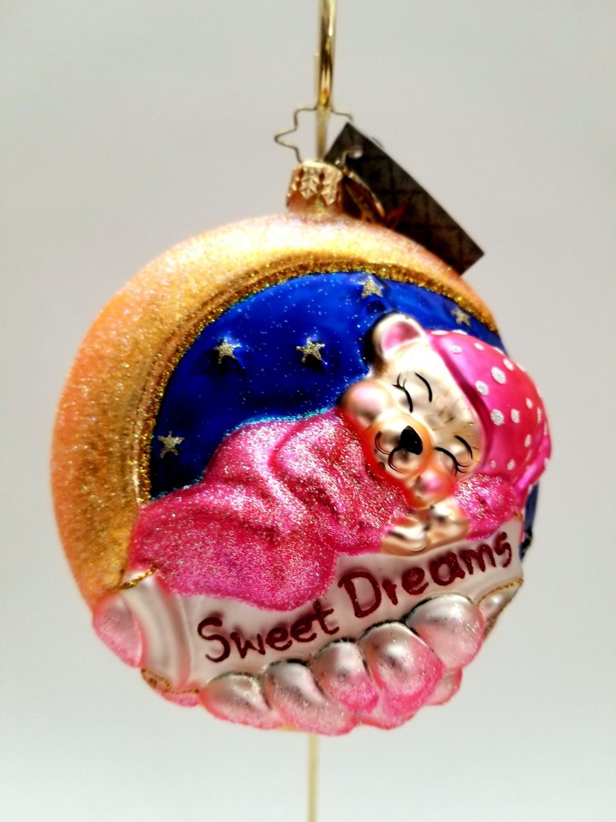 Christopher Radko Goodnight Moon Pink #1016098 Baby Bear