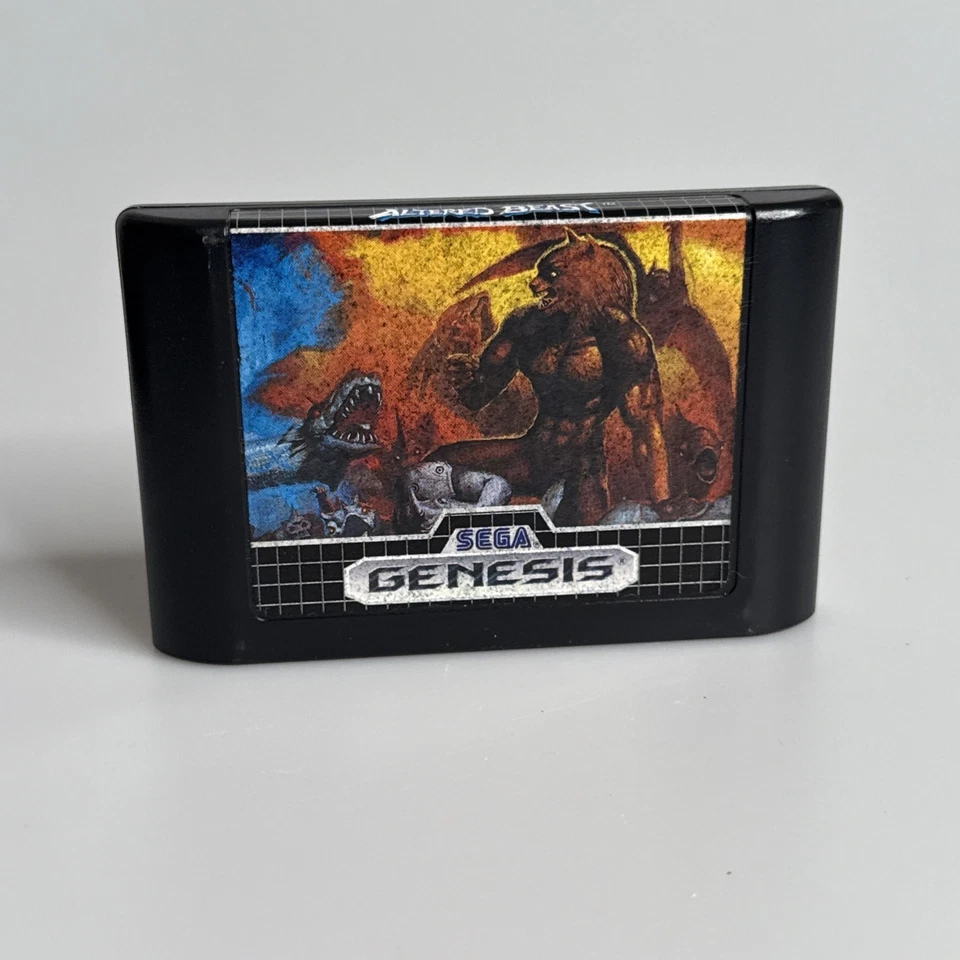 Videojuego Sega Genesis Altered Beast 100% completo con caja e instrucciones 1989 Foto 2 de 4