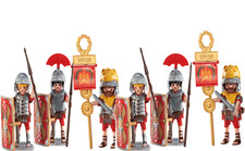 Playmobil 6490 6 Soldatini Romani Legionari NUOVI Figurine Bustina Sigillate - Aggiuntivo Esercito