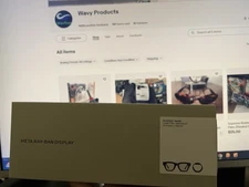 Meta Ray-Ban AI Display Glasses And Band Black - Standard Size 1 SHIP FAST 🔥🔥