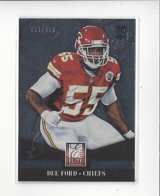 2014 Elite #129 Dee Ford RC Rookie Chiefs /499 