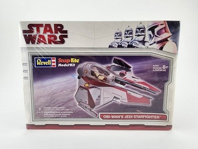 Revell 2009 Star Wars Obi-Wan's Jedi Starfighter Snap Tite Model Kit   Brand New