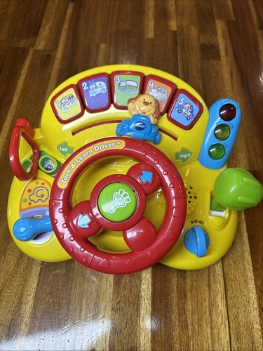 VTech Turn and Learn Driver Learning Toy Lights Sounds Ages 6 to 36 Months