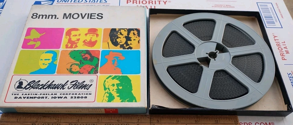 Cops 1922 Buster Keaton Super 8mm Blackhawk Films Davenport, IA🔴🟠🟡🔴⚪🔵 - Image 4 of 4