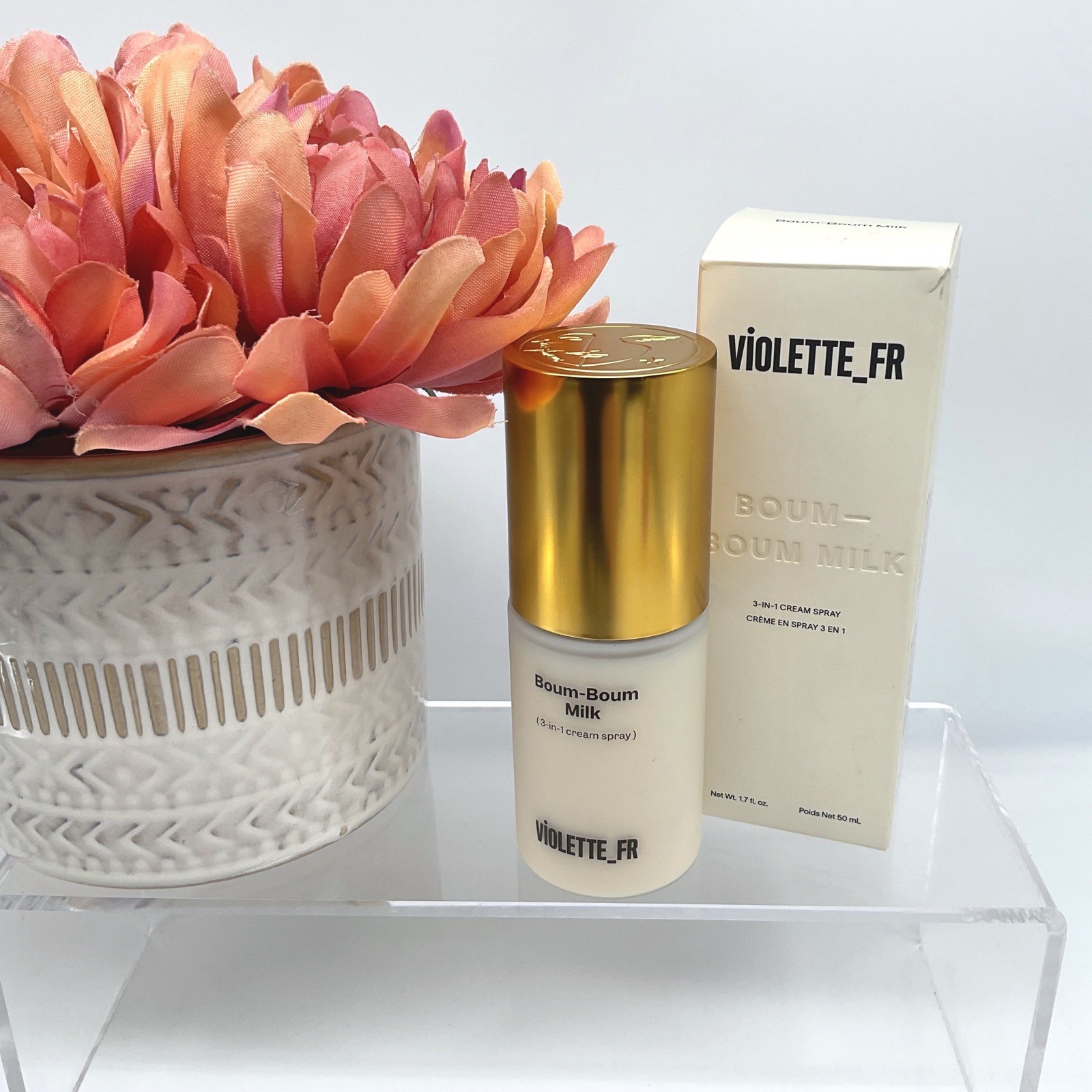 VIOLETTE FR Boum Boum Milk 3 in 1 Cream Spray Toner Serum Mo
