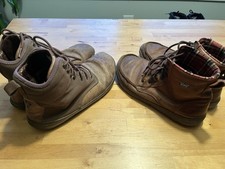 Very Worn VivoBarefoot  Lems Size 44 11 Leather Barefoot Boots Scott II Boulder