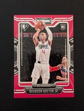 2021-22 Panini Chronicles Playbook Brandon Boston Jr #274 Rookie RC