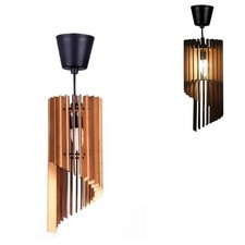 Modern Wooden Ceiling Light Chandelier Pendant Lamp Dining Room hotel Cafe Decor