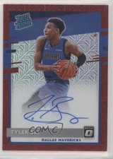 2020 Donruss Optic Rated Rookie Choice Red Prizm Signatures Tyler Bey Auto 2l4