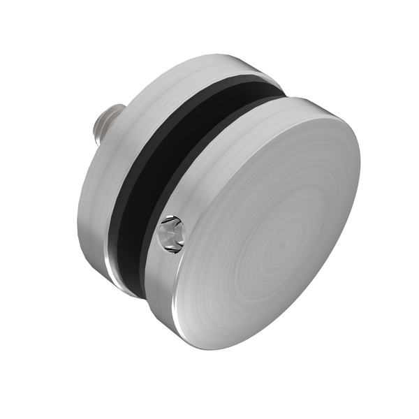 Edelstahl Glashalter Punkthalter Glas 8-17.52Mm V2A Geschliffen Modell 48-image