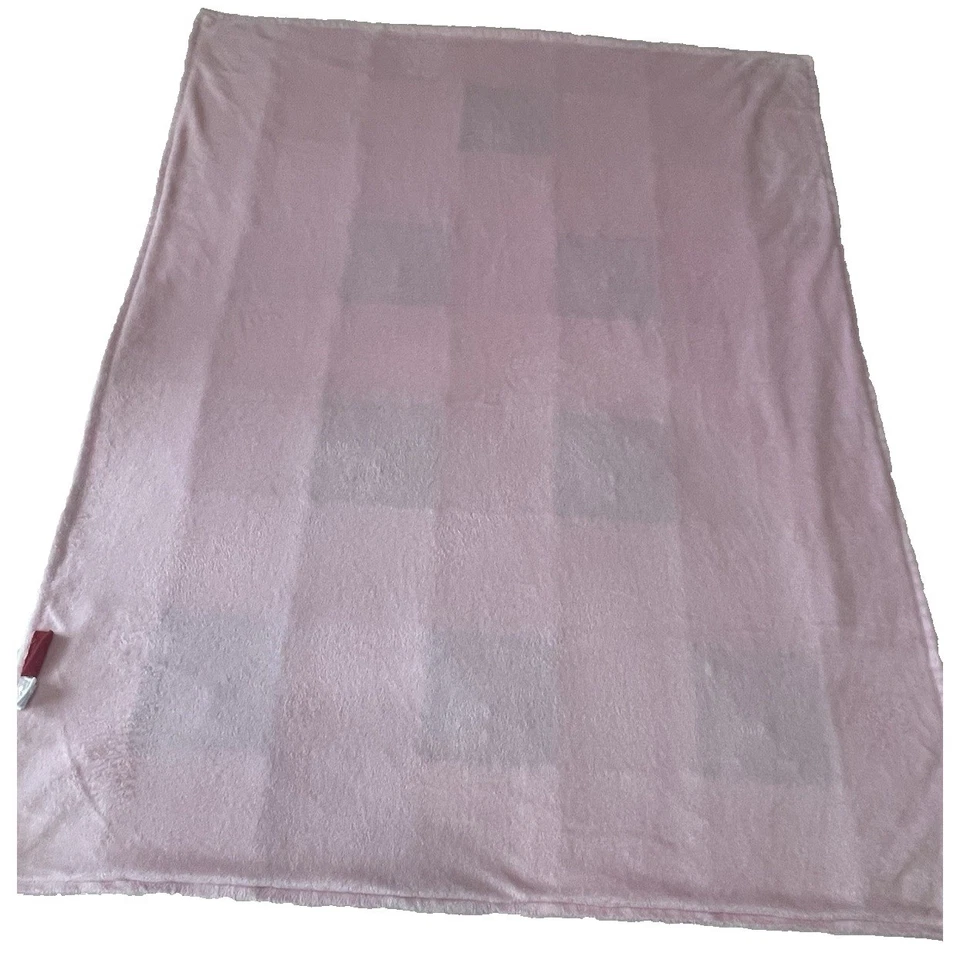 Amy Coe Edición Limitada Mariposa Bebé Manta Guardería Rosa Marrón Retazos Niña Foto 3 de 4