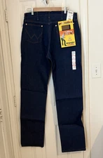 NEW Wrangler Cowboy Cut 13MWZ Pro Rodeo Blue Jeans 34x36 Size Made In Mexico