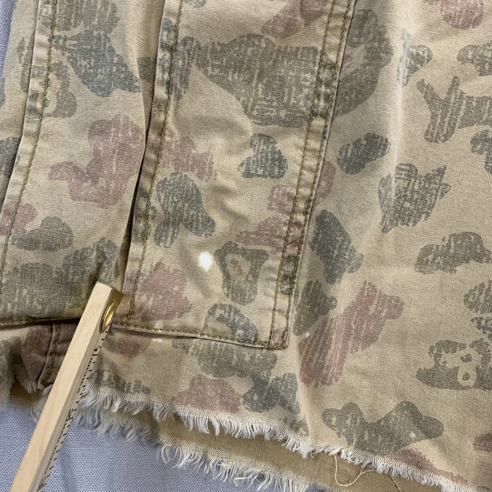 Denim & Supply Ralph Lauren Cargo Shorts Mens 32 Beige Desert Camo Baggy Y2K - Image 2 of 4