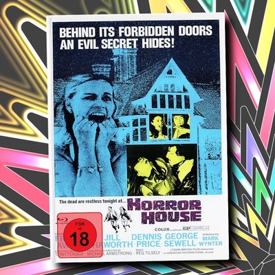 HORROR HOUSE (1969) Blu-ray X-RATED Mediabook HAUNTED HOUSE OF HORROR Gänsehaut