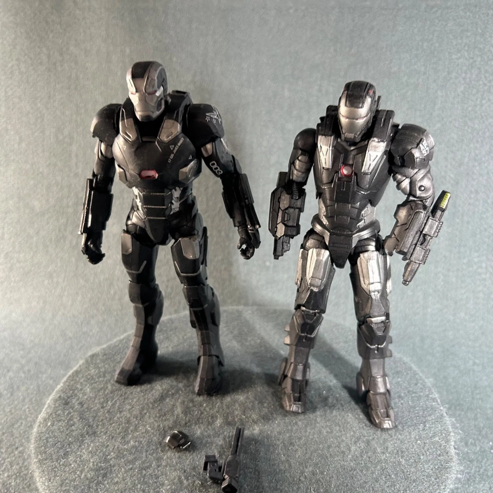 Lote de figuras de acción de 6 pulgadas Marvel Legends War Machine Hasbro rotas para piezas Foto 4 de 4