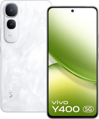 Vivo Y400 5G (Glam White, 8GB RAM 256GB) 6,67 Zoll 4 Gen 2 Prozessor
