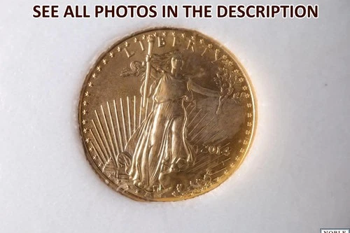 NobleSpirit } Choice BU 2014 $5 GOLD Eagle 1/10 oz Fine Gold