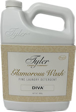 Tyler Glam Wash Laundry Detergent, Diva, Liquid, 64 Fl Oz Half Gallon HE Safe