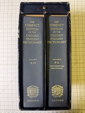 The Compact Edition Of The Oxford English Dic...