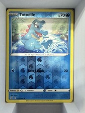 Totodile Reverse Holo Common SWSH08: Fusion Strike 055/264 NM