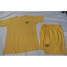 Vintage 90s TUCSON ARIZONA Embroidered Shirt Shorts Set GECKO Women's Medium