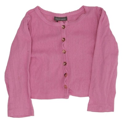 Vince Camuto, Strickjacke, Mädchen, Größe: 98, Pink, Baumwolle, Einfarbig #jk0