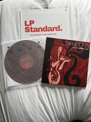 MAROON 5 SONGS ABOUT JANE 1500 LIMITED EDITION 2LP MAROON COLORED VINYL 180g NEW