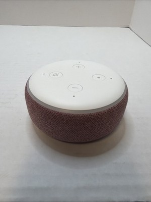 Amazon Echo Dot 3rd Generation C78MP8 Smart Speaker PINK NO AC