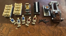 Lego Star Wars 7662 Trade Federation MTT 99% Complete NO DROIDEKA with Bonus 