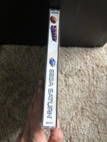 NFL '97 (Sega Saturn 1996 Sega Sports 81111) Complete CIB Case Manual Disk