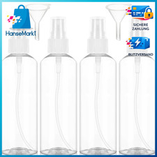 Spr&uuml;hflasche 100ml Zerst&auml;uber Leer Tragbares Reiseflaschen Set mit Trichter f&uuml;r