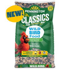 Classic Dry Wild Bird Feed and Wild Bird Seed, 20 Lb. Bag, 1 Pack