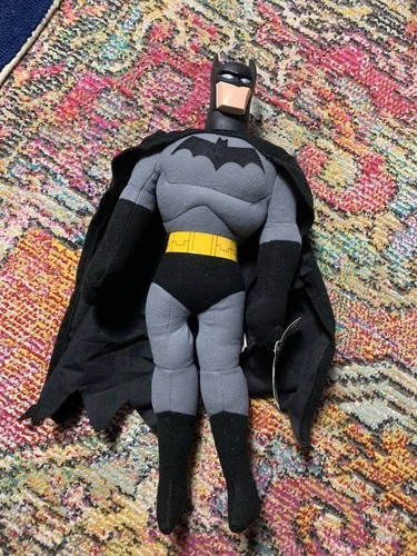 Superhero Justice League 17" Batman Plush Full Figure Doll With Cape New