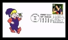 DR JIM STAMPS US COVER DISNEY SNOW WHITE 1930S CELEBRATE CENTURY FDC