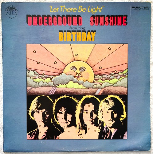 UNDERGROUND SUNSHINE- LET THERE BE LIGHT (original Intrepid label) | eBay