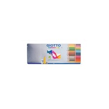 Matite colorate Giotto Supermina in scatola di metallo conf. 46 colori assortiti