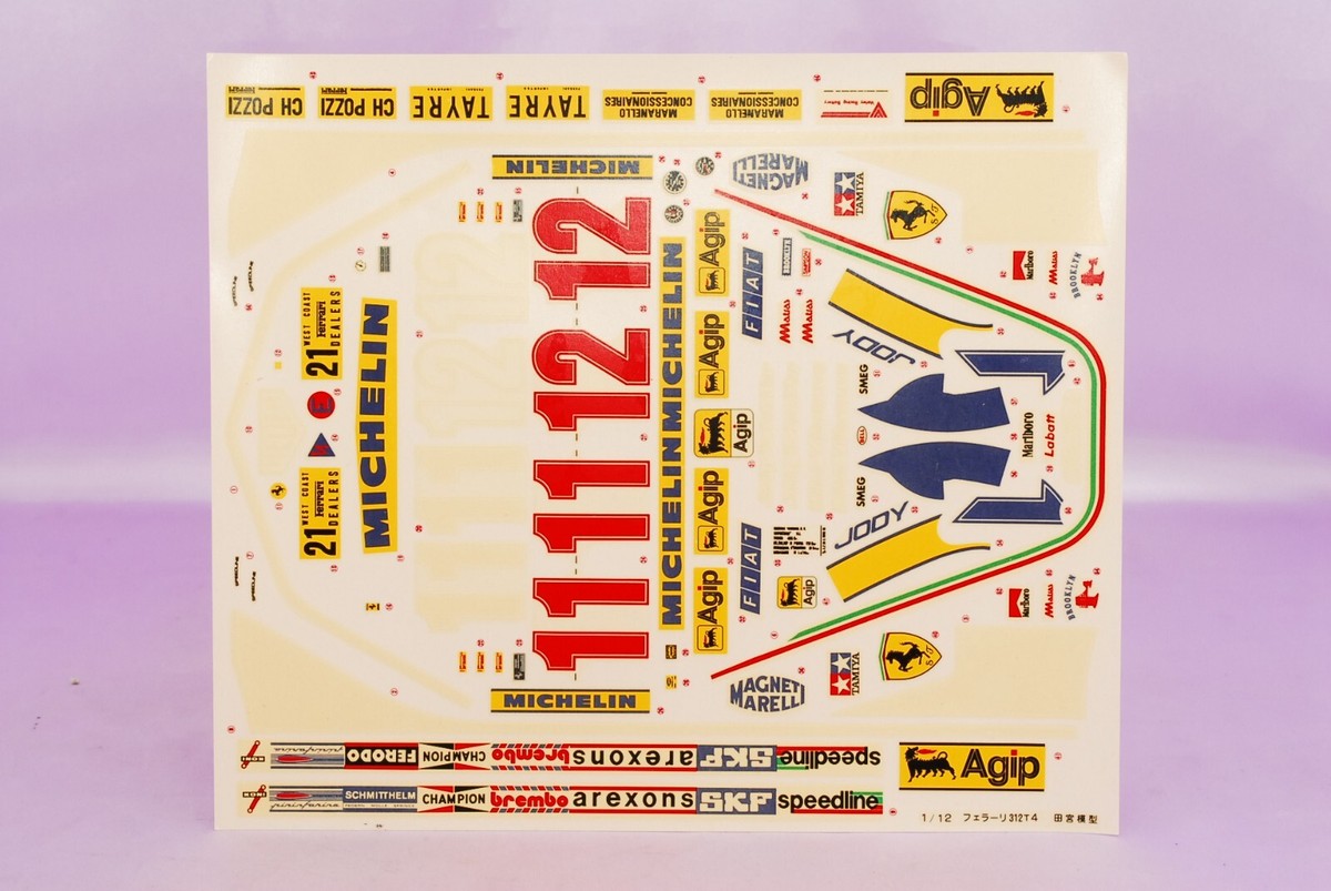 タミヤ1/12フェラーリ312T4 Tamiya Ferrari 312T4 1979 1/12 Big Scale Model Kit | eBay