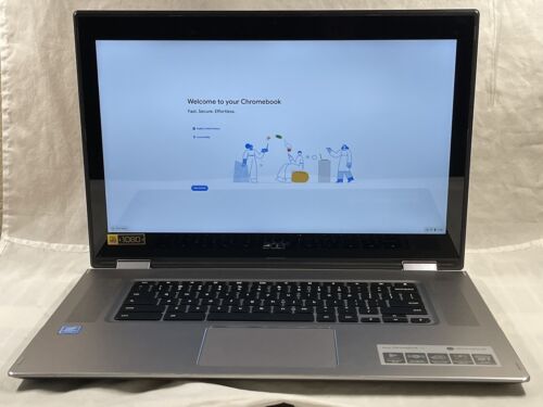 Acer Chromebook Spin 15 CP315-1H-P8QY 15.6" 32GB eMMC, Intel Pentium N4200 CB10 - Picture 1 of 7