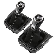 Schaltknauf Schaltknopf Schalthebel Schaltsack Für VW Golf 5 6 Jetta 5-6 Gänge