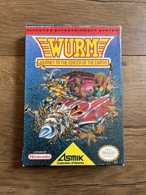 Wurm: Journey to the Center of the Earth (NES, 1991) CIB Complete