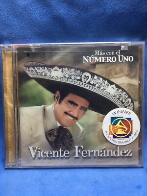 Mas Con el Numero Uno by Vicente Fernández (CD, Jul-2001, Sony Music...
