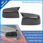 L+R Side Rearview Mirror Cover Cap Trims For Chevy Colorado GMC Canyon 2014-2022