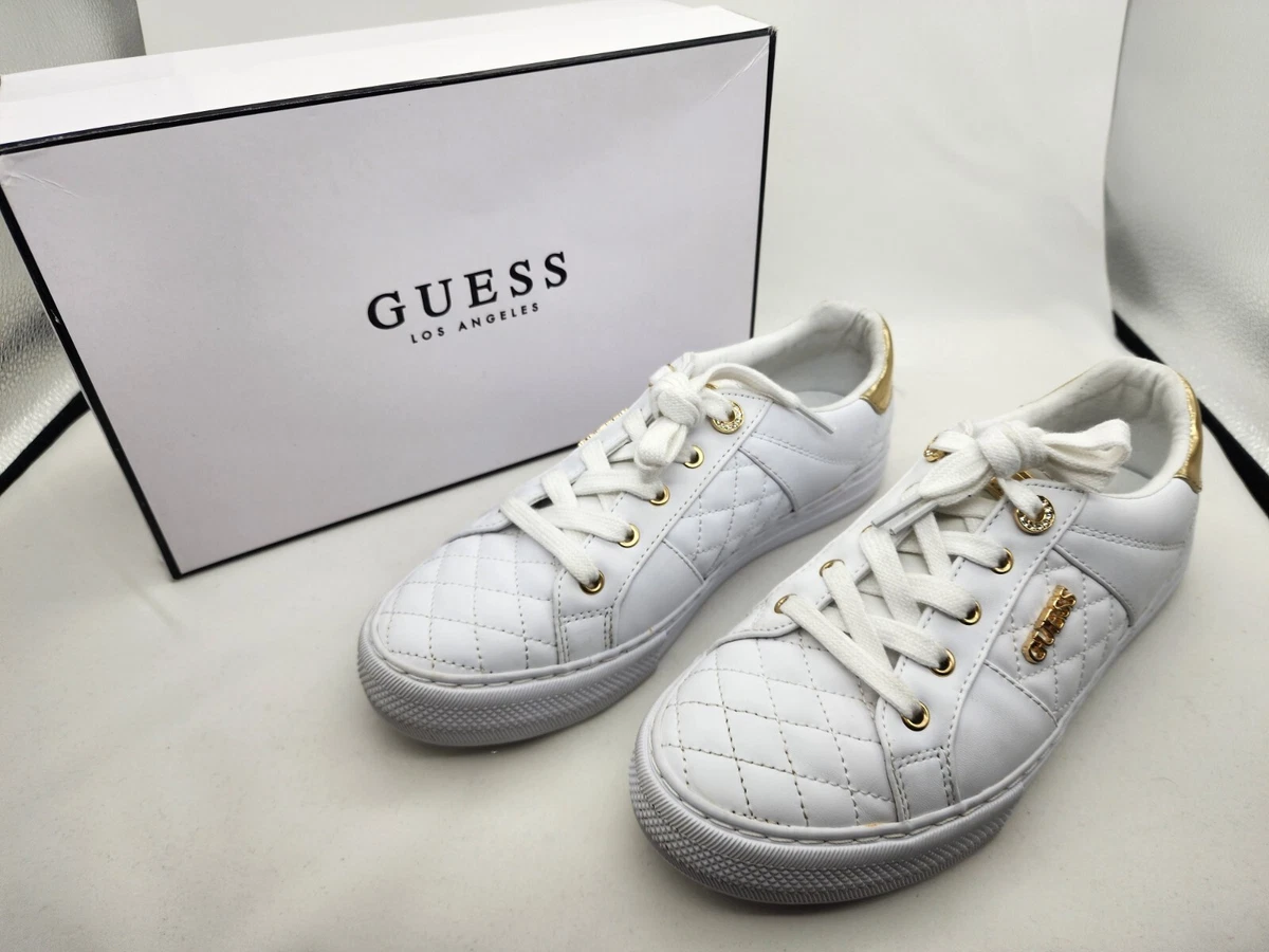 SNEAKERS FINLY IMPRIME LOGO Blanc GUESS - Baskets Femme Guess