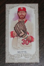 2012 Topps Allen and Ginter Jason Motte Gold Bordered Mini #263           
