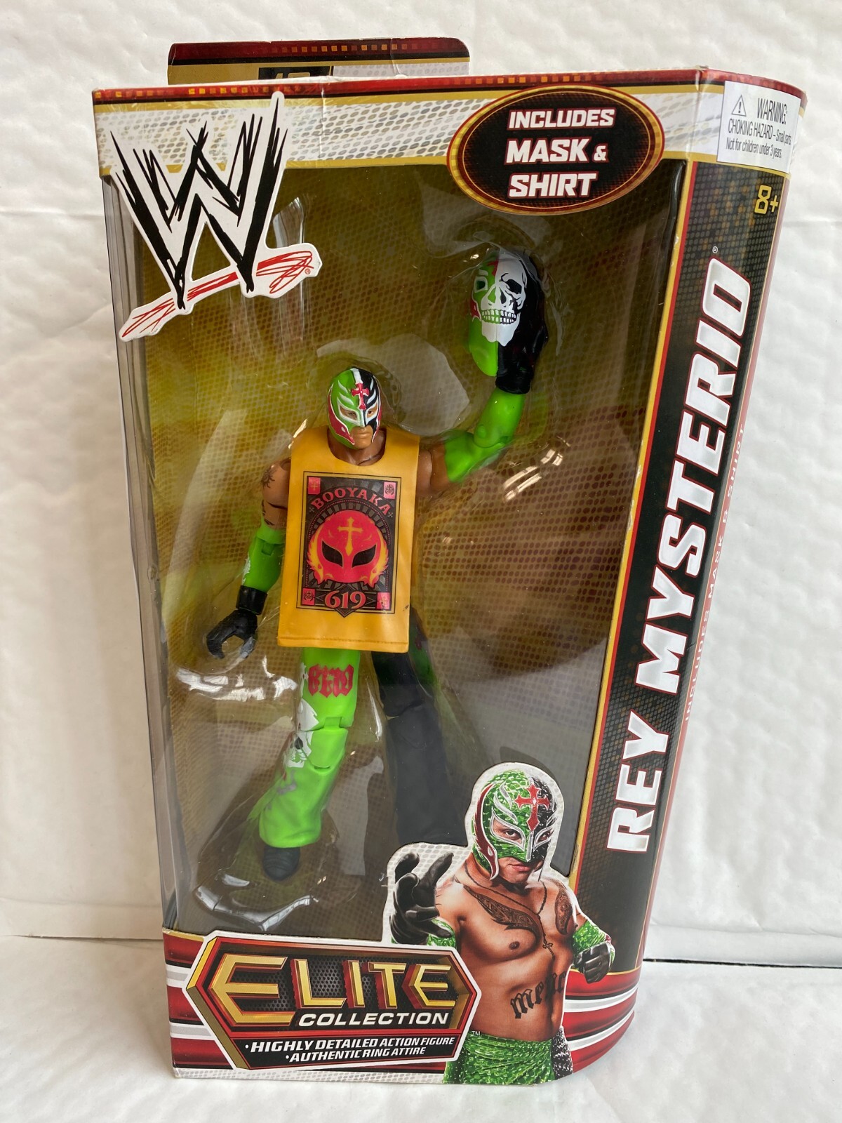 BNIB WWE REY MYSTERIO ELITE COLLECTION SERIES 18 MATTEL WRESTLING ACTION FIGURE
